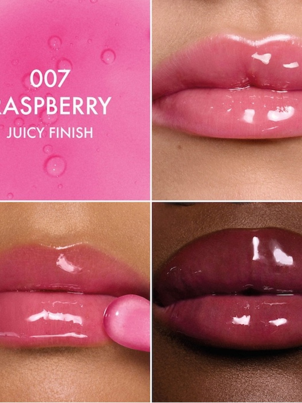 Dior Addict Lip Glow Oil - 007 Raspberry, NIB - Picture 2 of 6